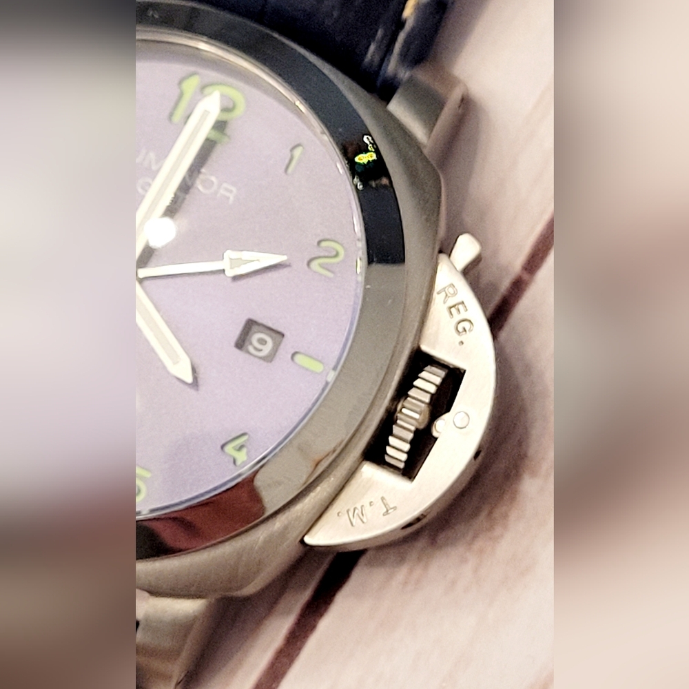 Panerai Luminor GMT with Blue and Silver Accents - Picture 3 of 14